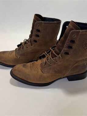 Ariat Brown Leather Western Boots Women's 9.5 - Style 33525